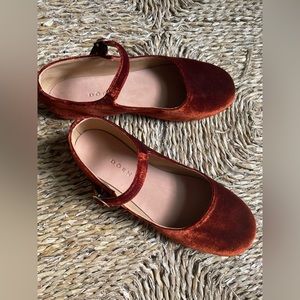 Dôen Mary Janes — Rust — Size 36.5